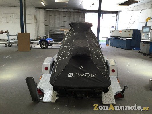 Remolque mixto de aluminio moto de agua /Quad Thalman